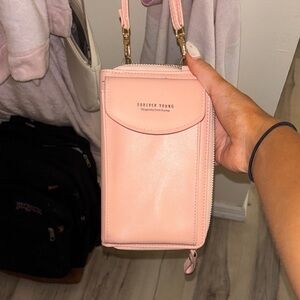 Forever Young Pink Crossbody Bag